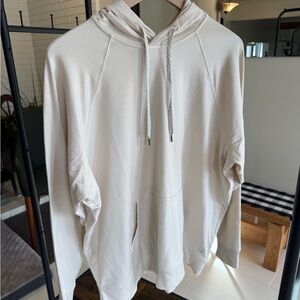 Vuori Halo Oversized Off-White Hoodie